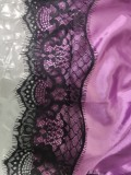 Sexy Detailed Two-piece Straps Sleepwear