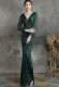 Sequins Deep-V Mermaid Evening Dress