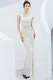 Sequins V-Neck Mermaid Evening Dress