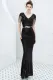 Sequins V-Neck Mermaid Evening Dress