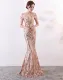 Sequins Sweetheart Mermaid Evening Dress