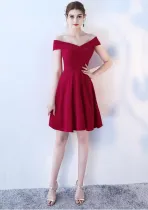 Sexy Sweetheart Bridemaid Short Dress