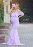 Straps Maternity Mermaid Wedding Dress