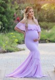 Straps Maternity Mermaid Wedding Dress
