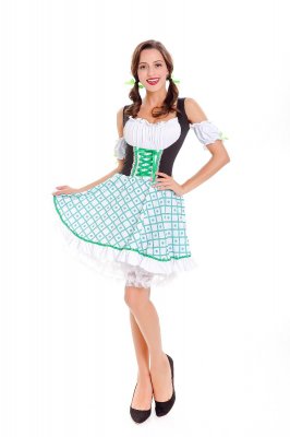 Wholesale German Beer Garden Girl Costume 11015 Global Lover