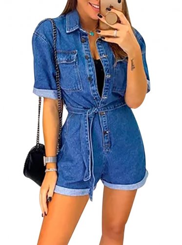 dark blue rompers