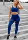 Cut-Out Two-Piece Fitness Yoga Set