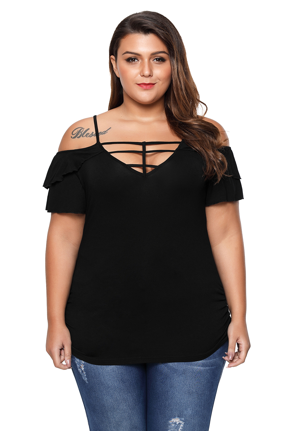 Babydoll Tops Plus Size