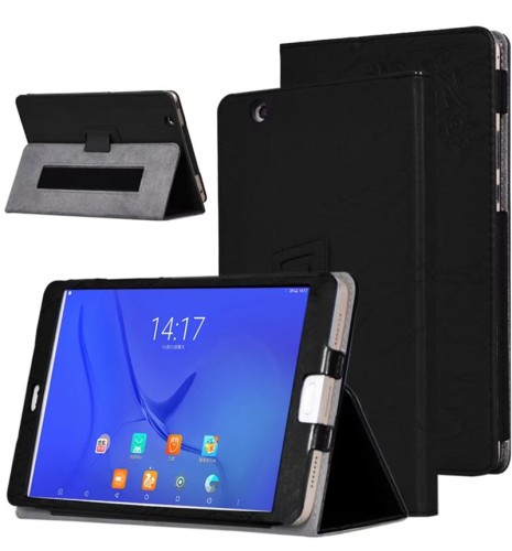 Luxury Print Flowers Ultra Slim Pu Leather Cover Case For Case Cover For Teclast T8 8 4 Inch Tablet With Hand Holder Grip Shell