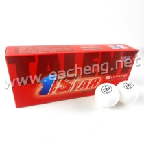 10x RITC 729 1 Star 40+ New Materials White Table Tennis Ball