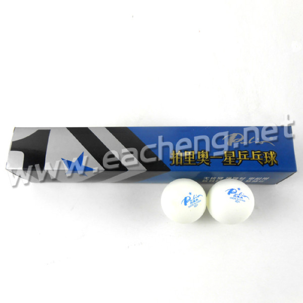 6x Palio 1 Star 40+ New Materials White Table Tennis Ball