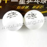 10x Double Fish 40+ New Materials 1-Star White Table Tennis Ball