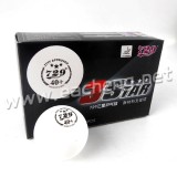 6x RITC729 3 Star 40+ New Materials White Table Tennis Ball
