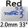 red 2.0mm 33°