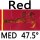 red medium 47.5°