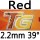 red 2.2mm 39°