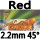 red 2.2mm H45