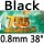 black 0.8mm H38