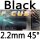 black 2.2mm H45