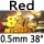 red 0.5mm H38