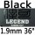 black 1.9mm H36