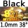 black 1.0mm H38