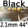 black 2.1mm H44