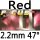 red 2.2mm H47