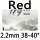 red 2.2mm 38-40°