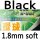 black 1.8mm soft