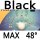 black MAX 48°