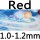 red 1.0-1.2mm