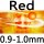 red 0.9-1.0mm