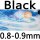 black 0.8-0.9mm