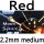 red 2.2mm medium