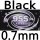 black 0.7mm