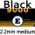 black 2.2mm medium