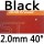 black 2.0mm 40°