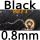 black 0.8mm