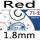 red 1.8mm