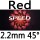 red 2.2mm 45°