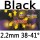 black 2.2mm 38°-41°