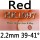 red 2.2mm 39-41°