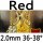 red 2.0mm 36-38°