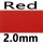 red 2.0mm soft
