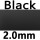black 2.0mm soft