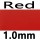 red 1.0mm soft