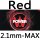 red 2.1mm MAX