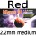 red 2.2mm medium