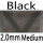 Black 2.0mm Medium